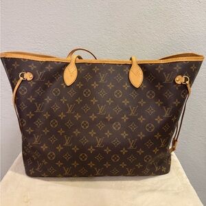 Louis Vuitton Classic Brown Monogram Tote